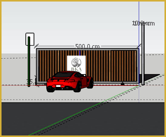 ประตูโครงการสร้าง First Impression ที่ดีตั้งแต่แรกเห็น
